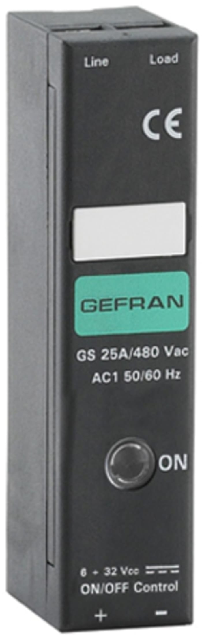 Gefran GS Series Solid State Relay, 40 A Load, Panel Mount, 530 V ac Load, 32 V dc Control