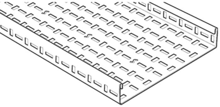 Legrand Heavy Duty Tray, Hot Dip Galvanised Steel 3m x 100 mm x 50mm
