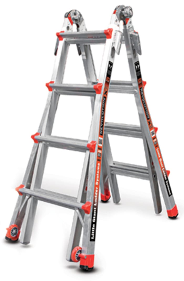 Escabeau RS PRO en Aluminium, 5 marches , hauteur déployée 2.74m