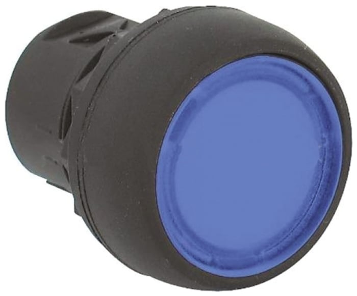 Push button 22.5mm Illuminated Blue