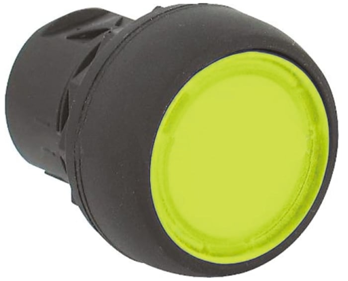 Allen Bradley 800F Series Yellow Momentary Push Button Head, 22mm Cutout, IP65