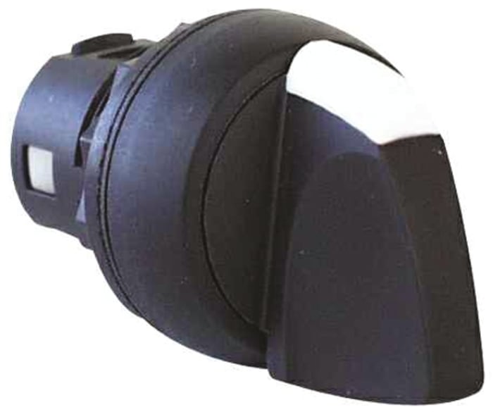 Allen Bradley 800F Series 2 Position Selector Switch Head, 22mm Cutout, Black Handle