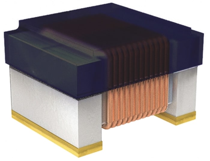 Wurth, WE-RFI, 0805 (2012M) Shielded Wire-wound SMD Inductor with a Ferrite Core, 680 nH ±5% Wire-Wound 400mA Idc Q:35