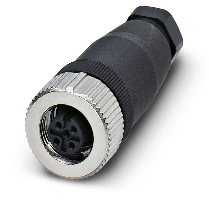 Phoenix Contact Circular Connector, 4 Contacts, Cable Mount, M12 Connector, Socket, Female, IP67, SACC Series