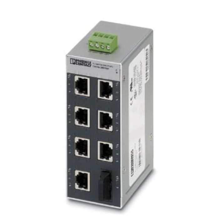 Ethernetový přepínač 7 RJ45 portů montáž na lištu DIN 100Mbit/s Phoenix Contact