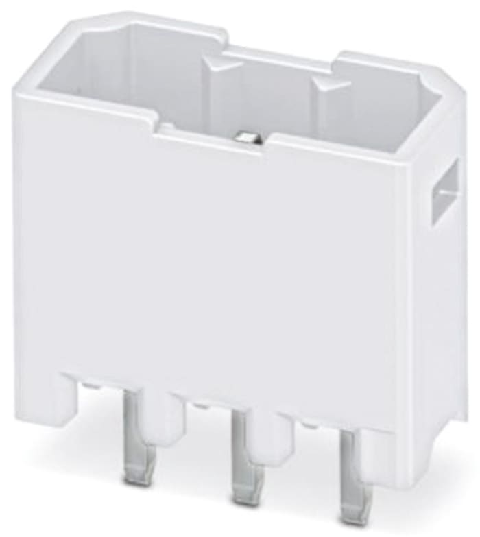 Phoenix Contact 2.5mm Pitch 6 Way Pluggable Terminal Block, Through Hole, Solder Termination