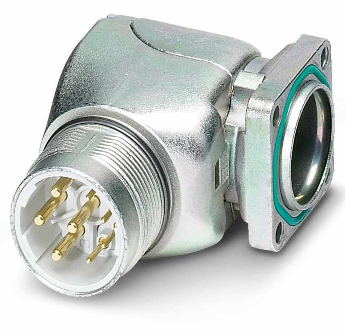 Phoenix Contact Circular Connector, 4 + 3 + PE Contacts, Panel Mount, M23 Connector, Plug, Male, IP67, SF Series