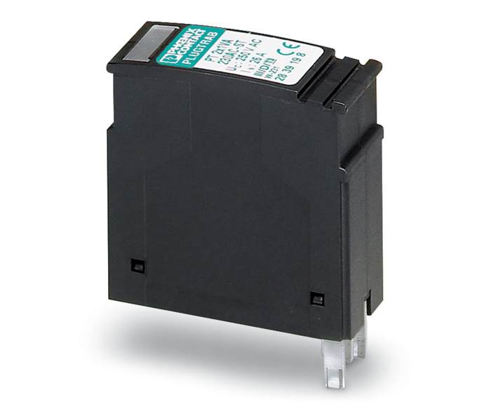 Phoenix Contact, PT 2X1VA-230AC-ST Surge Protector 275V ac Maximum Voltage Rating 0.5 kA Maximum Surge Current