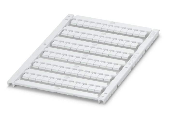 Phoenix Contact, UCT-TMF 5 Polycarbonate Terminal Marker for use with Modular Terminal Block