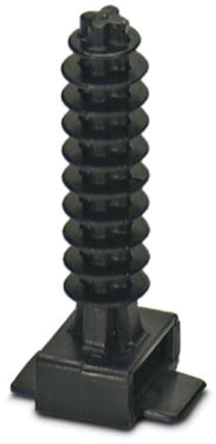 Serre-câble Phoenix Contact WT-BASE P HF 9.5, 20mm x 13 mm, Noir, en Nylon 6, x 100