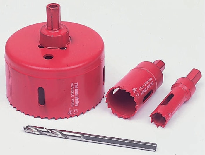 Arborless HSS holesaw,2 1/4in dia