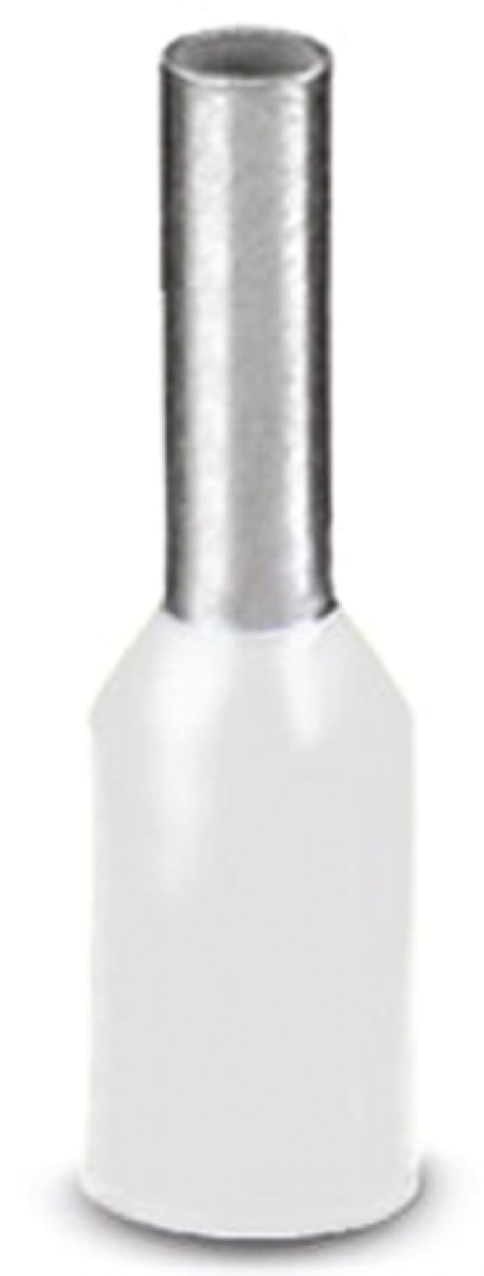 Puntera hueca de crimpado Phoenix Contact, Serie AI, Aislado, Pin de 12 mm, Blanco 6 mm 6 AWG