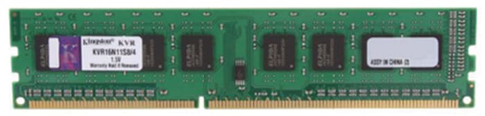 Kingston 4 GB DDR3 Desktop RAM, 1600MHz, DIMM, 1.5V