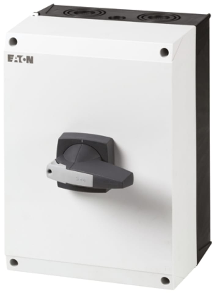 Eaton 3P Pole Isolator Switch - 125A Maximum Current, 59kW Power Rating, IP65