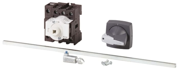 Eaton 3P+N Pole Panel Mount Isolator Switch - 32A Maximum Current, 18.5kW Power Rating, IP65