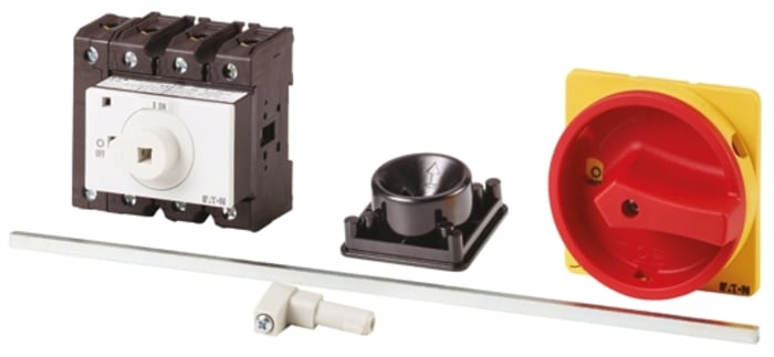 Interruptor seccionador, 3P+N, NA, Corriente 100A, Potencia 45kW, IP65