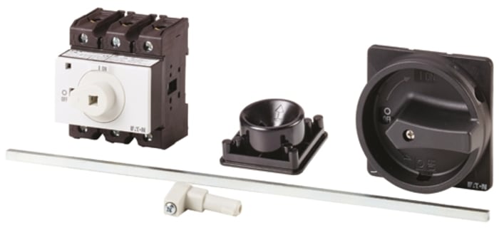 Eaton 3P Pole Panel Mount Isolator Switch - 63A Maximum Current, 30kW Power Rating, IP65