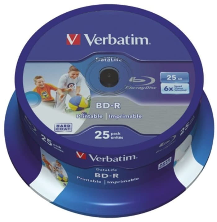 Verbatim BD-R, 25 GB, 6X