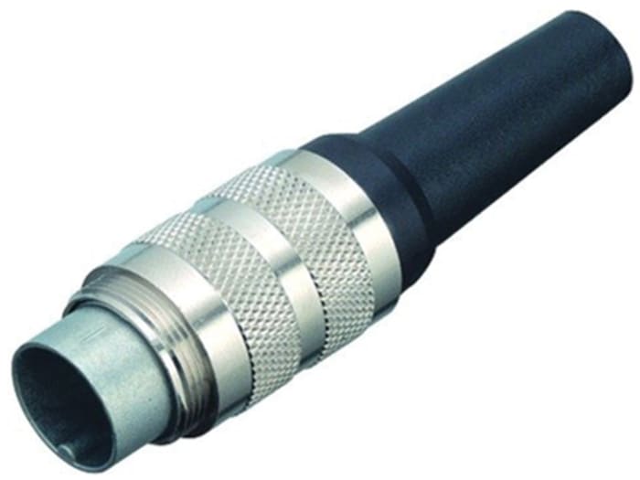 binder Circular Connector, 4 Contacts, Cable Mount, M16 Connector, Plug, Male, IP40, 581 Series