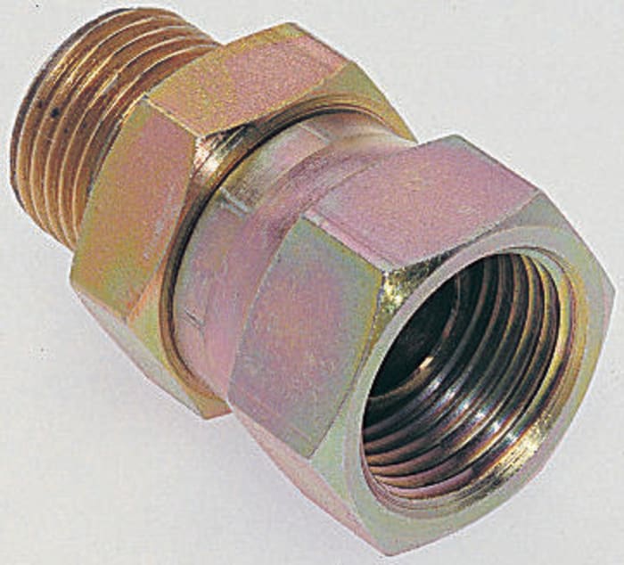 Adaptateur hydraulique fileté droit, G 1/2 Mâle vers G 1/2 Femelle