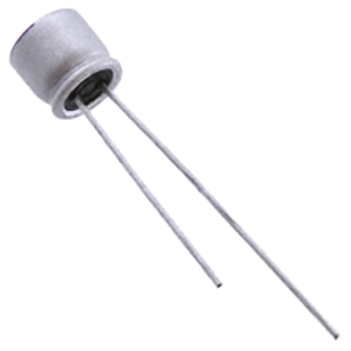 Panasonic 180μF Through Hole Polymer Capacitor, 16V dc