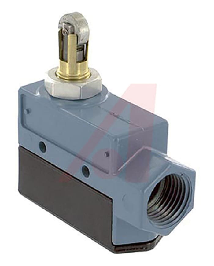 Honeywell Roller Lever Limit Switch, NO/NC, IP40, SPDT, Die Cast Zinc Housing, 600V ac Max, 15A Max