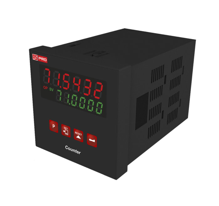 RS PRO Counter, 6 Digit LED, 20kHz, 24 V