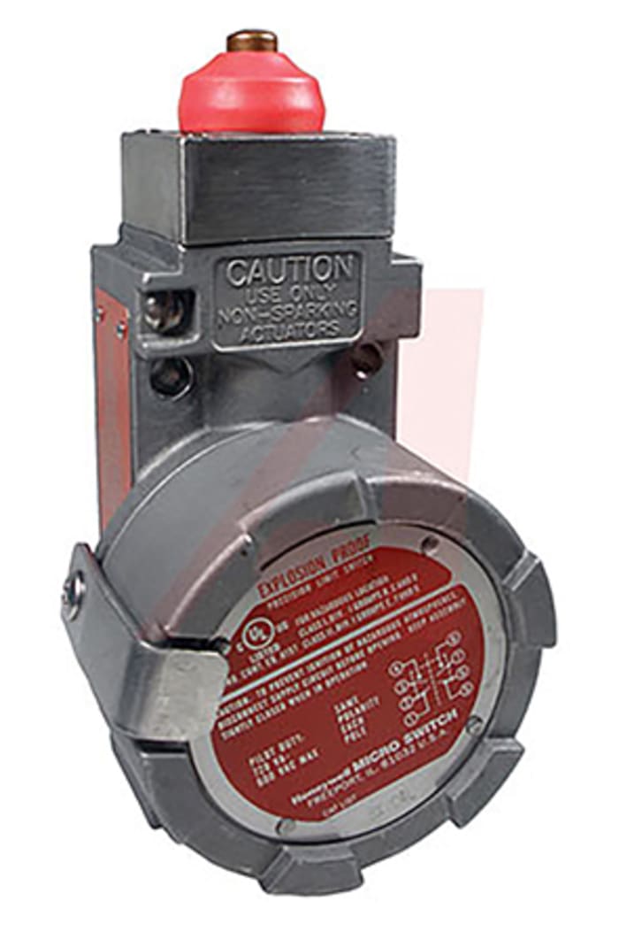 Honeywell BX Series Limit Switch, NO/NC, IP67, SPDT, Aluminium Housing, 600V ac Max, 10A Max