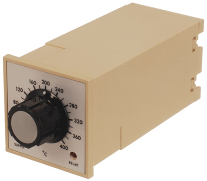 Tempatron On/Off Temperature Controller, 48 x 48mm, K Type Thermocouple Input, 230 V ac Supply