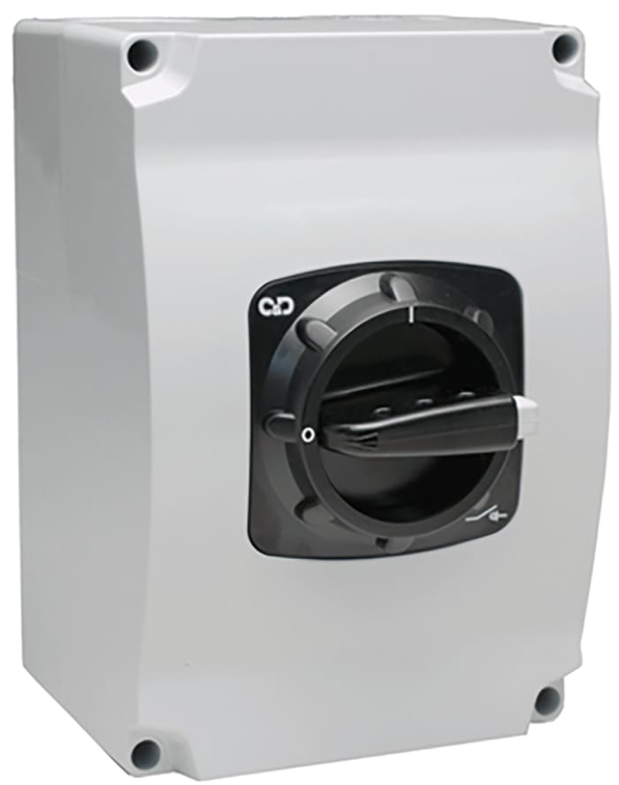 Interruptor seccionador, 3P, Corriente 40A, Potencia 15kW
