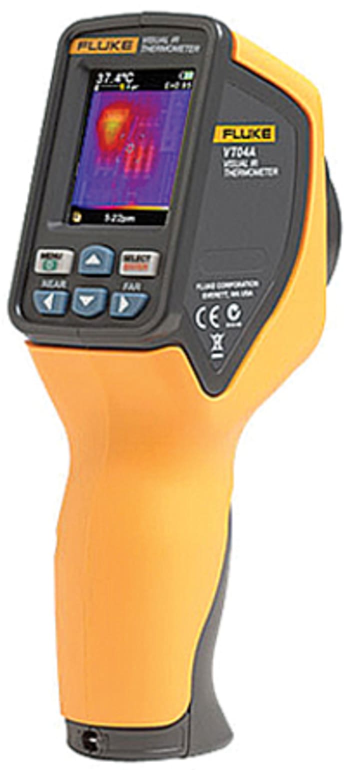 Fluke VT04A Infrared Thermometer, -10°C Min, +250°C Max, ±2 °C, ±2 % Accuracy, °C and °F Measurements
