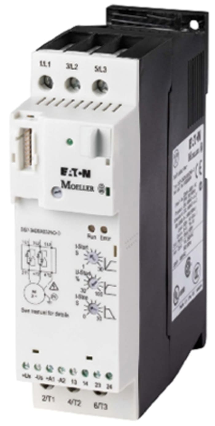 Eaton Soft Start, , 11 kW, 460 V ac, 3 Phase, IP20