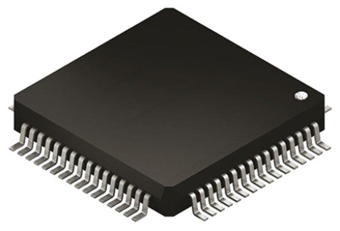 STMicroelectronics STM32F100RET6B, 32bit ARM Cortex M3 Microcontroller, STM32F, 24MHz, 512 kB Flash, 64-Pin LQFP