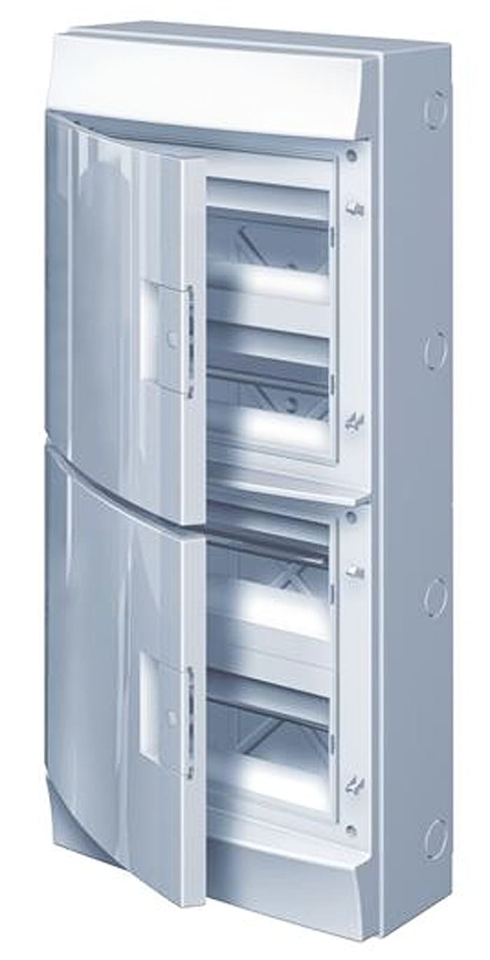 ABB 48 Way Plastic Consumer Unit, 125A, IP65 Mistral65