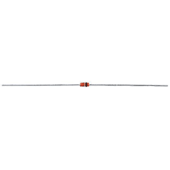 Vishay 1.7 (Dia.) x 3.9mm Simple 1N5251B-TR +175 °C 500 mW 100nA 29Ω Montaje en orificio pasante 22V 1 DO-35 2 Diodo