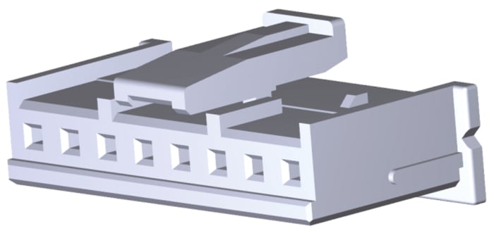 TE Connectivity, Economy Power 2.5 Male Connector Housing, 2.5mm Pitch, 3 Way, 1 Row