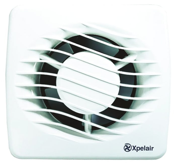Xpelair 92934AW Wall Mounted Window & Wall Fan, 76m³/h, 41dB(A), Timer