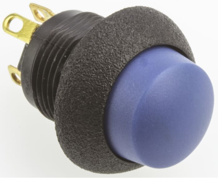 Otto Push Button Switch, Momentary, Panel Mount, SPDT, 28V dc, IP64