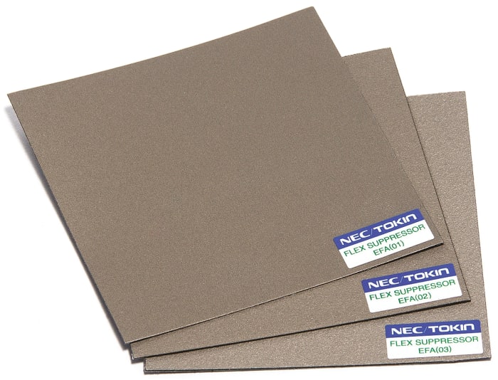 KEMET Polymer, Magnetic Flex Suppressor, 240mm x 240mm x 1mm