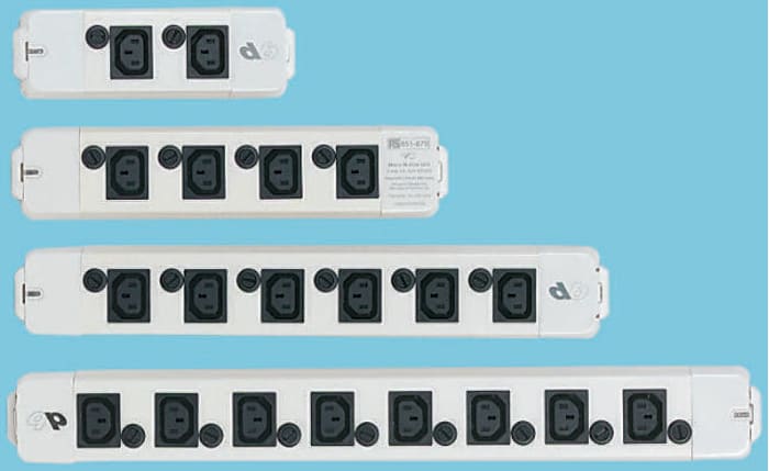 IEC C13 2 Gang Distribution Unit, Fused