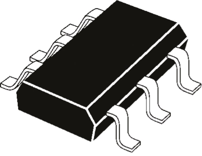 Vishay Dual N-Channel MOSFET, 1.3 A, 20 V, 6-Pin SOT-363 SI1922EDH-T1-GE3