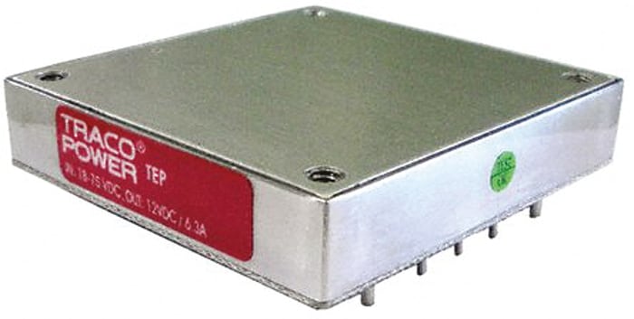 Convertisseur DC-DC TRACOPOWER TEP 100WIR, Montage châssis, 100W, 2 sorties, ±24V c.c., 4.2A