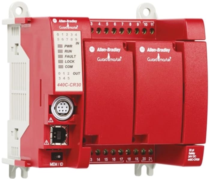 Bezpečnostní modul, řada: 440C-CR30 22 4 24 V DC Allen Bradley Guardmaster