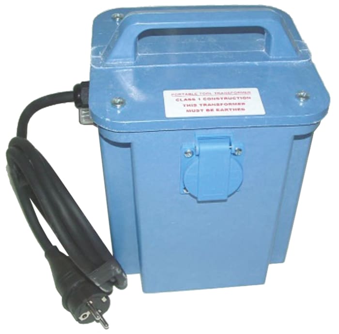 Transformateur de sécurité Carroll &amp; Meynell 3kVA, primaire 230V c.a., secondaire 230V, série CM
