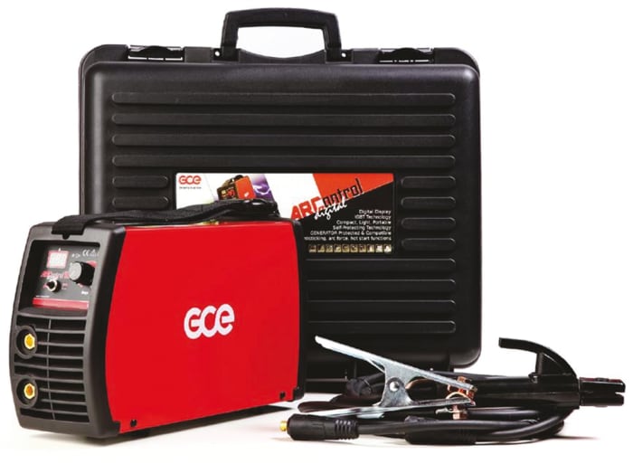 Poste à souder GCE ARC021RS 230V, 10 → 160A, Type F - Prise Schuko