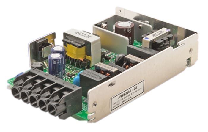 TDK-Lambda Switching Power Supply, HWS50A-48, 48V dc, 1.1A, 50W, 1 Output, 120 → 370 V dc, 85 → 265 V ac