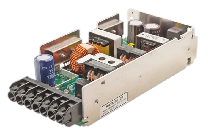TDK-Lambda Switching Power Supply, HWS150A-24, 24V dc, 6.5A, 150W, 1 Output, 120 → 370 V dc, 85 → 265 V