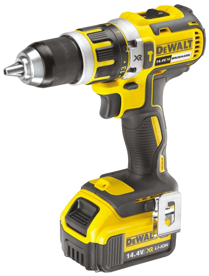 DeWALT XR Brushless Keyless 14.4V Cordless Drill Driver Li-ion