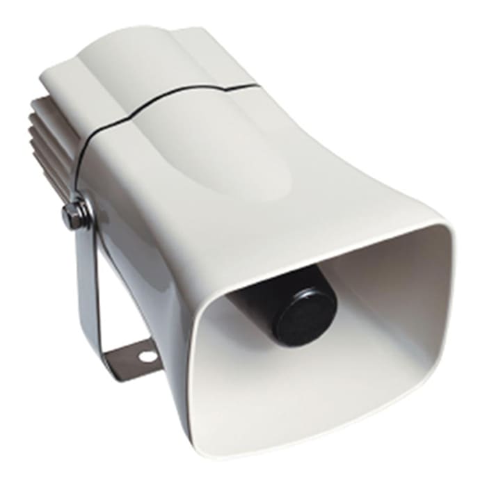 XVS 43 Tone Siren, 105dB, White, 120Vac