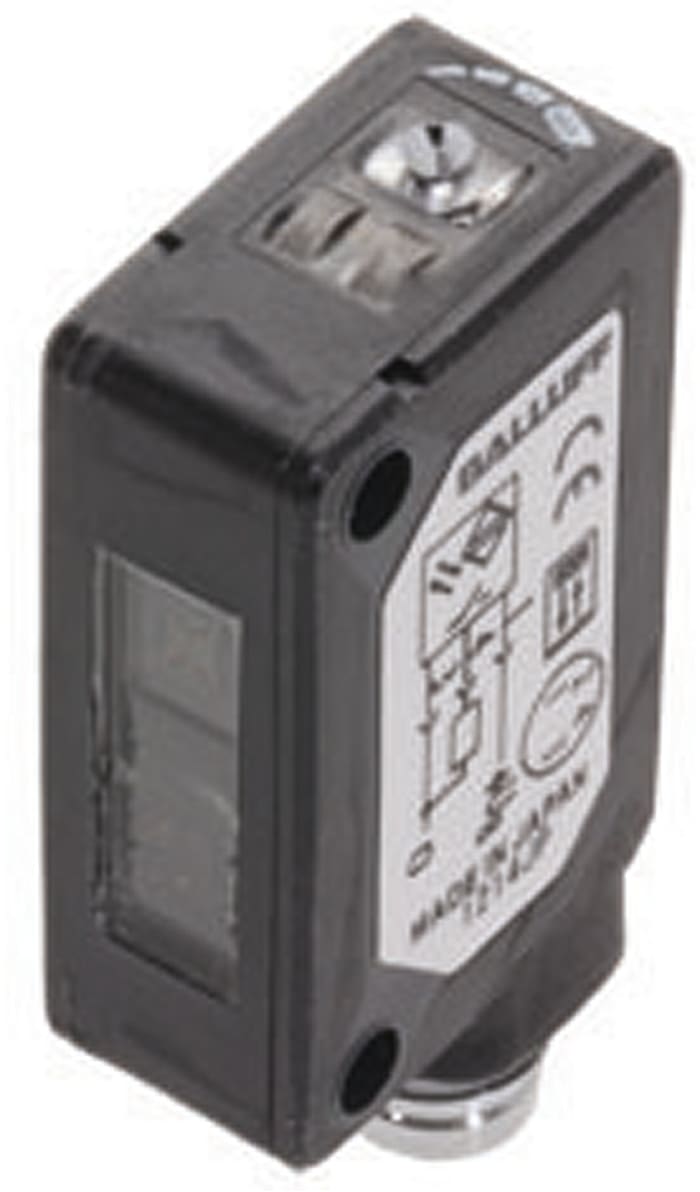 BALLUFF Diffuse Photoelectric Sensor, Block Sensor, 0 → 900 mm Detection Range